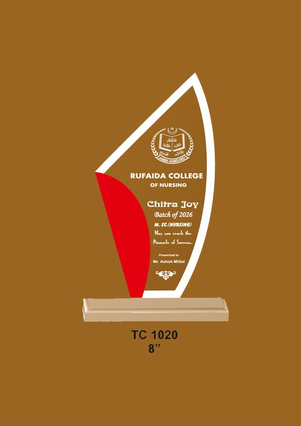 Acrylic Trophy supplier in Bengaluru