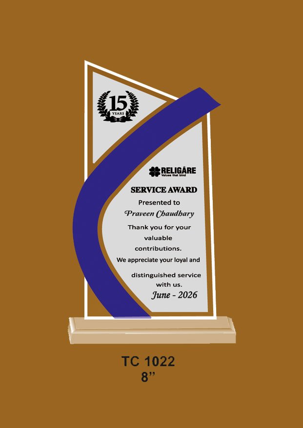 Acrylic Trophy supplier in Mumbai