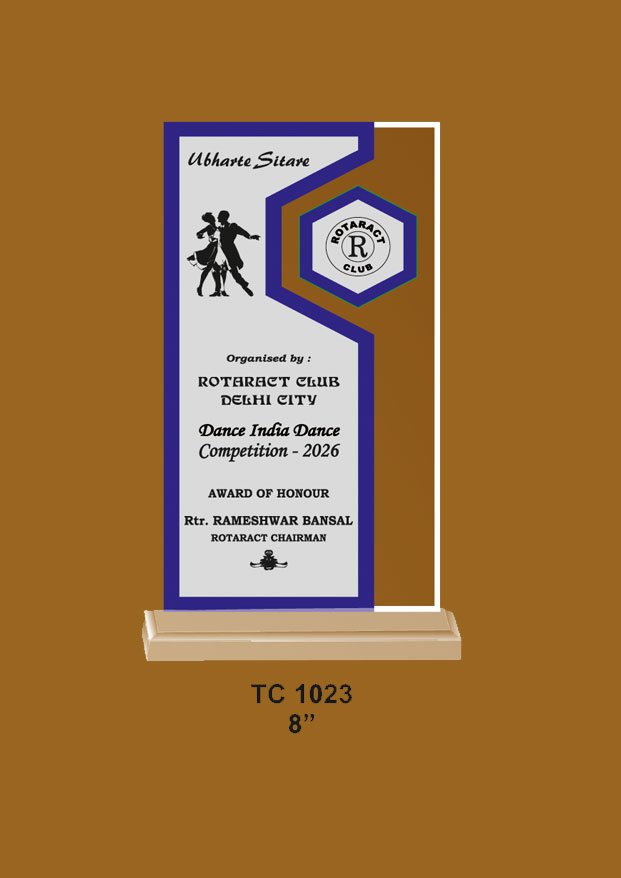 Acrylic Trophy supplier in Goa