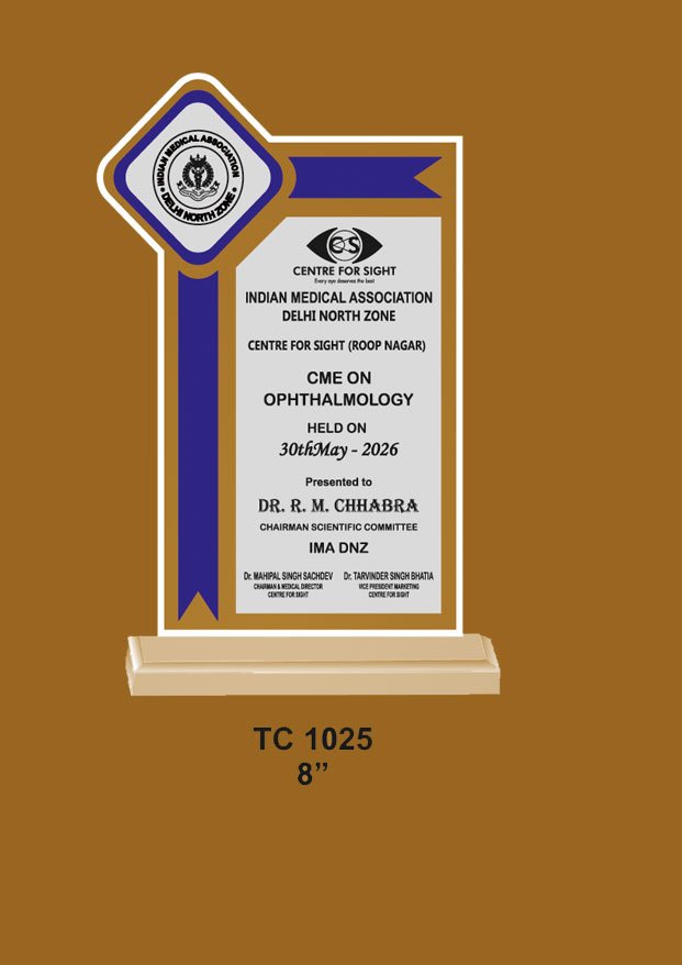 Acrylic Trophy supplier in Ahmedabad