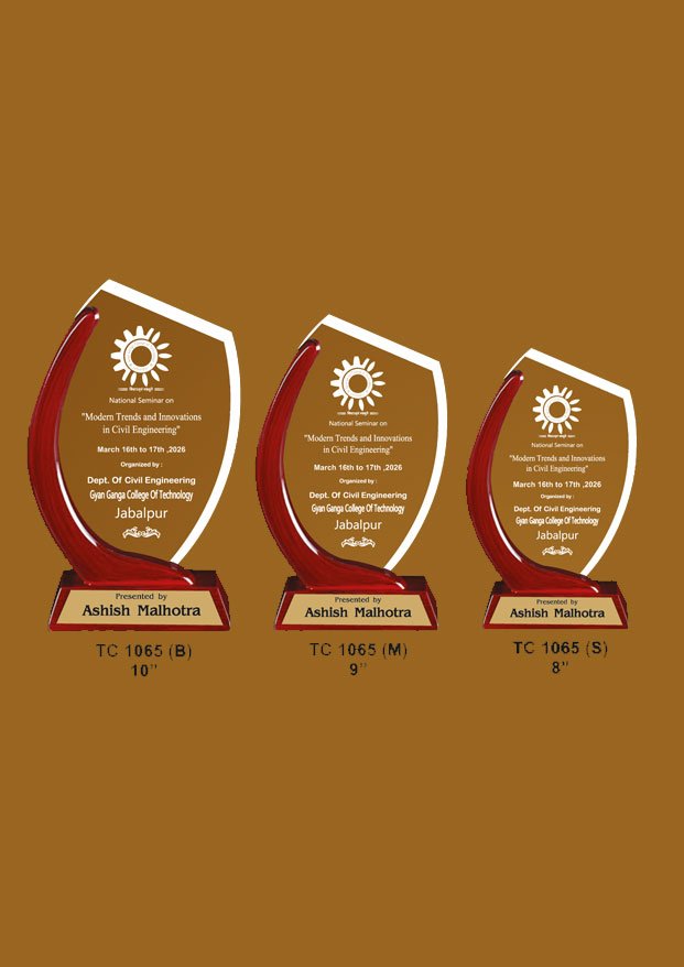 Trophy manufacturer for event companies