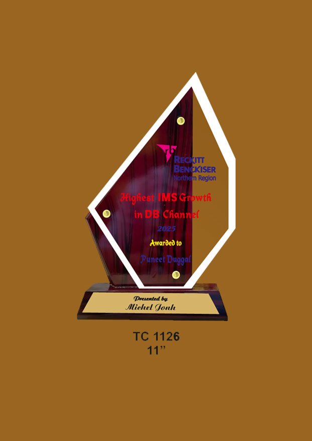 Acrylic Trophy in Delhi