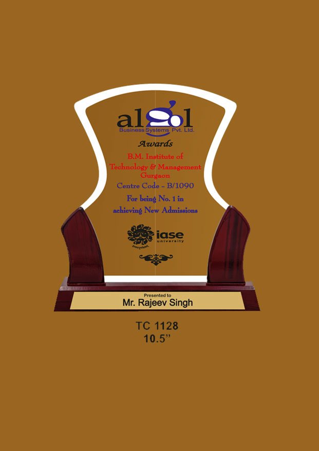 Acrylic Trophy in Delhi