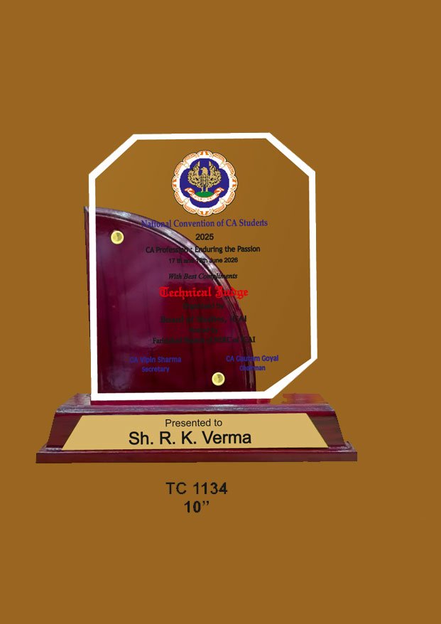 Acrylic Trophy in Delhi