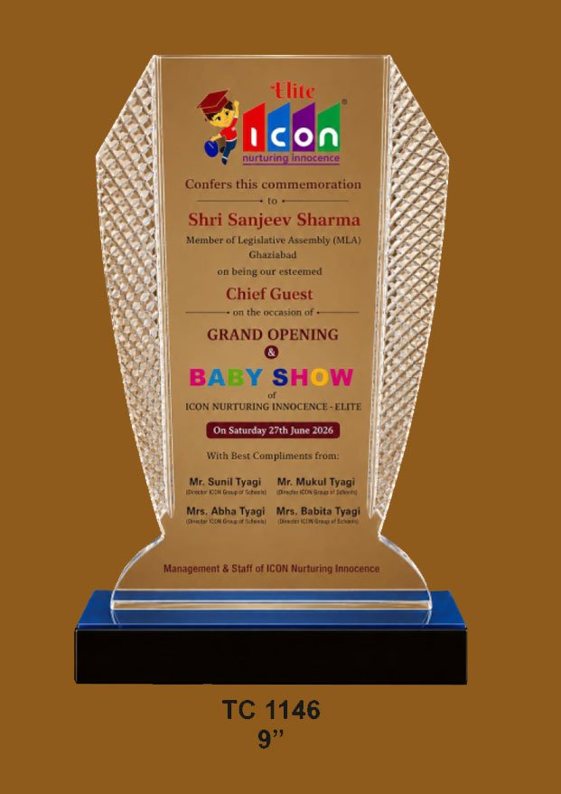 Acrylic Trophy in Delhi
