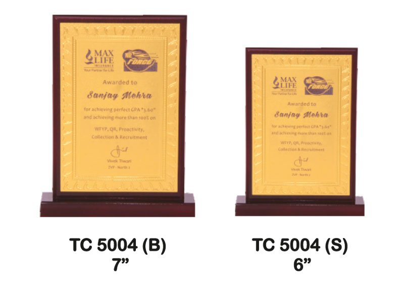 Foil Trophy Manufacturer in Gurugram
