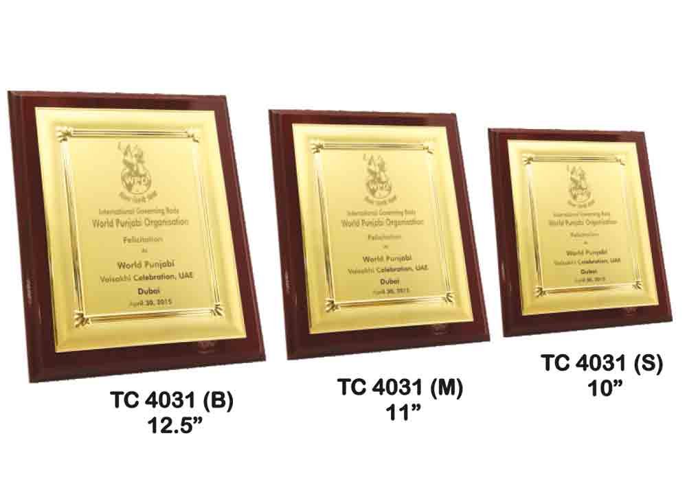Metal Frame Trophy Shop in Delhi