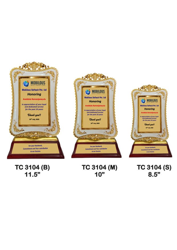 Plastic Frame Trophy Supplier in Mumbai